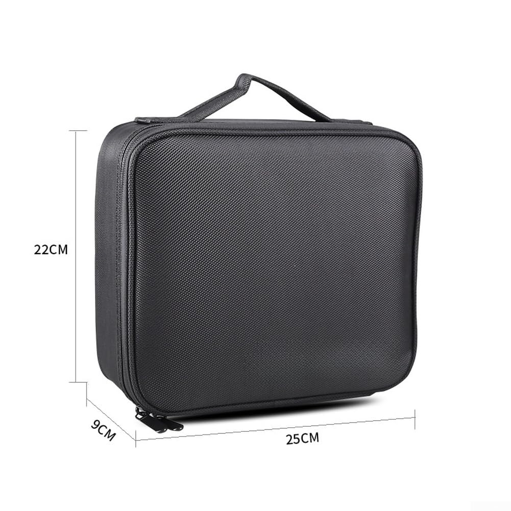 Étui pour accessoires de télescope et rangement d'oculaires | Tissu Oxford, séparateurs amovibles, voyage et utilisation en extérieur (grand)
