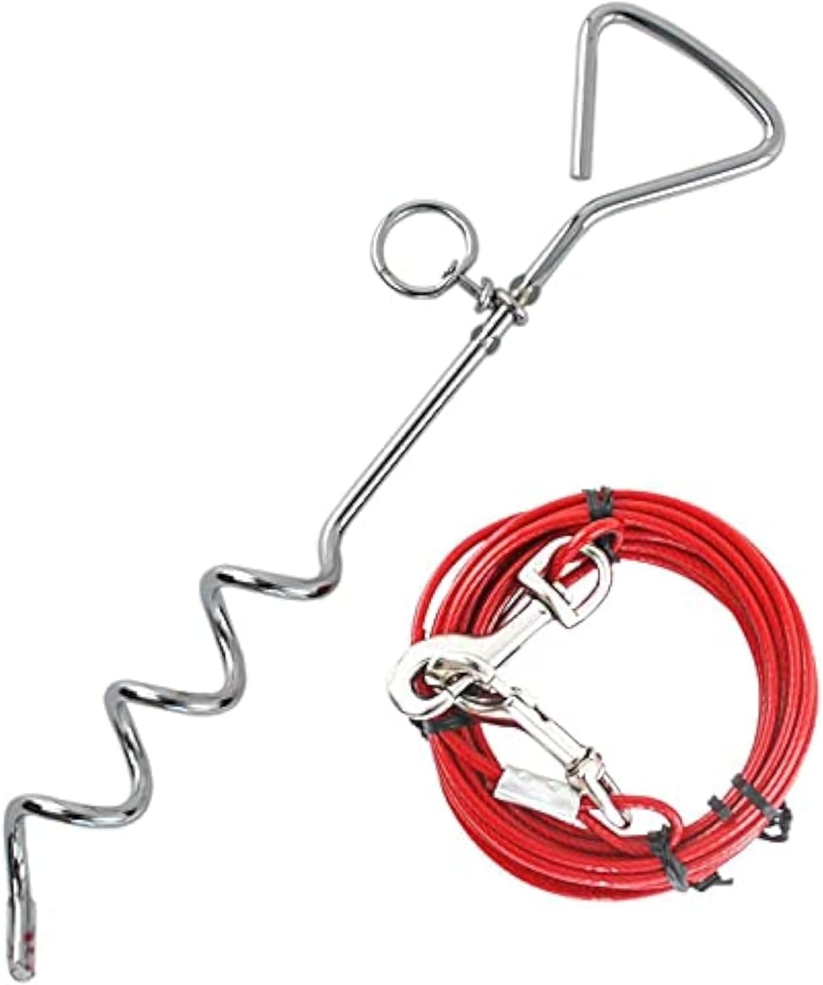 Taylor & Brown 16ft 5m Heavy Duty Dog Tie Out... 4 Taylor & Brown 16ft 5m Heavy Duty Dog Tie Out...