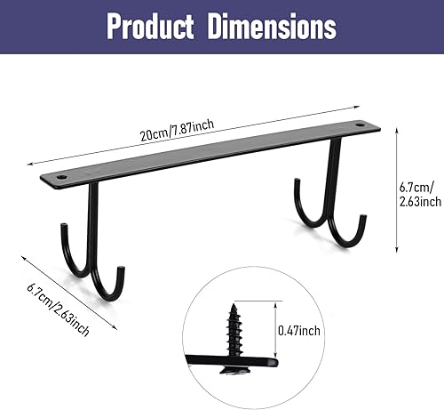 Miniatura 2 de Soporte para tazas de café, soporte para tazas para gabinete, organizador de tazas para armarios de cocina y almacenamiento para almacenamiento de