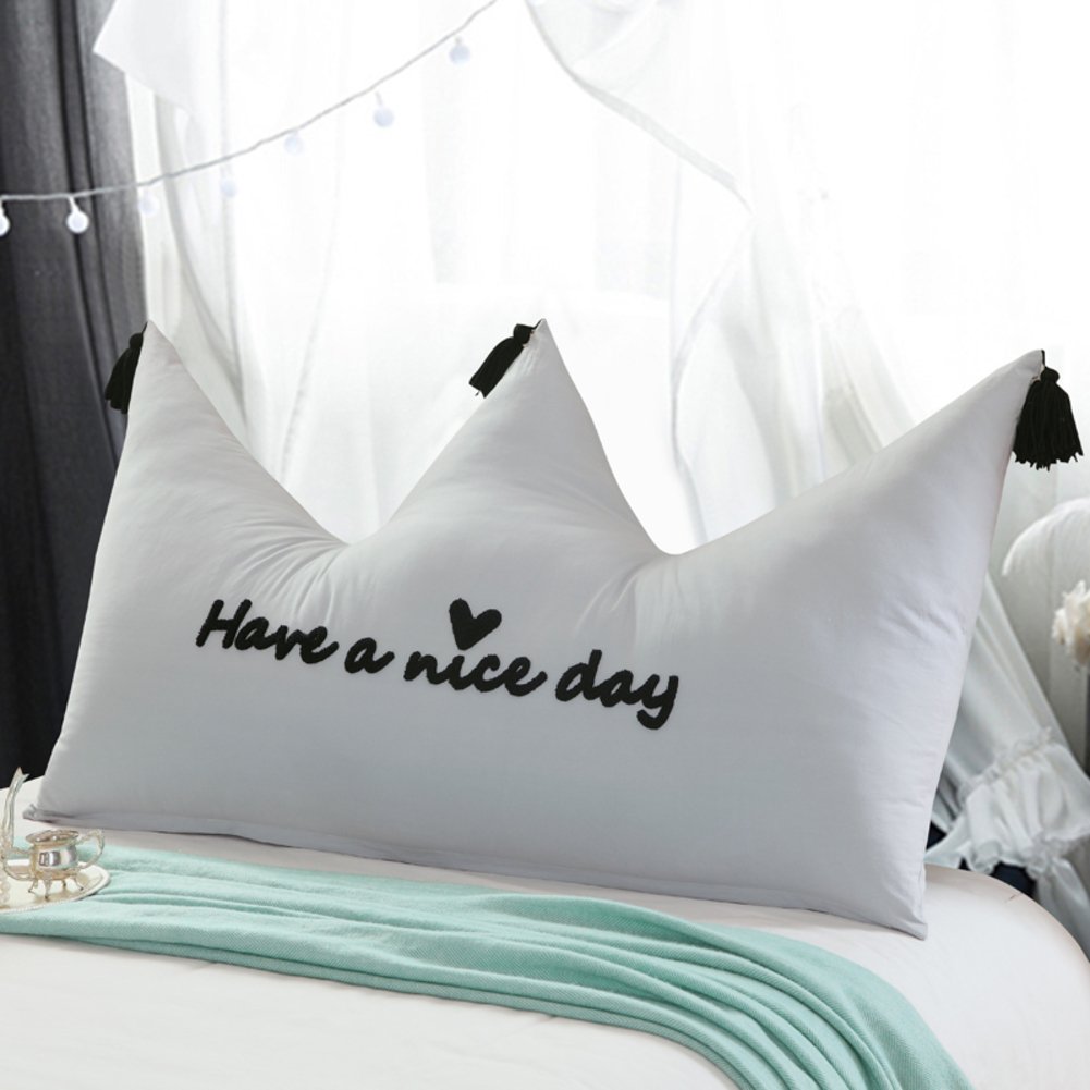 Coussin de lecture couronne pour transformer le lit enfant en coin lecture