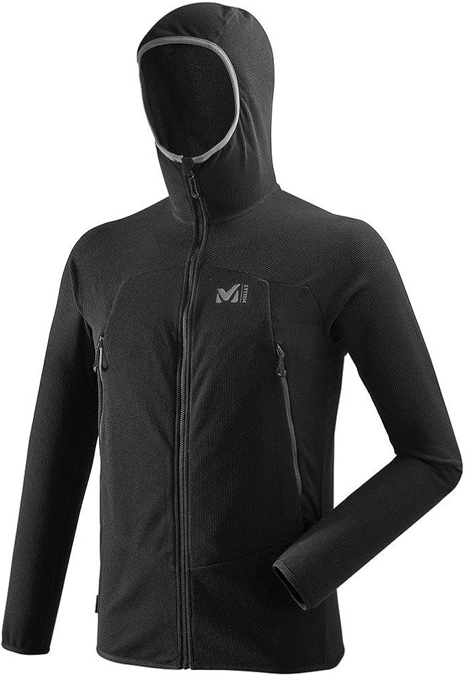 Millet Men's K Ltgrid Hd M Fleece Jacket, Black Black, XS Amazon.co