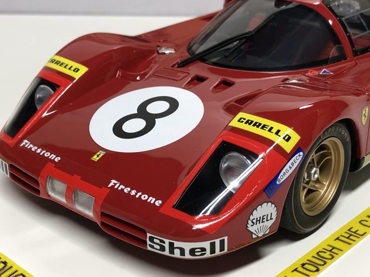 CMR 1/18 Ferrari 512S Long Tail #8 24h Le Mans 1970 Merzario