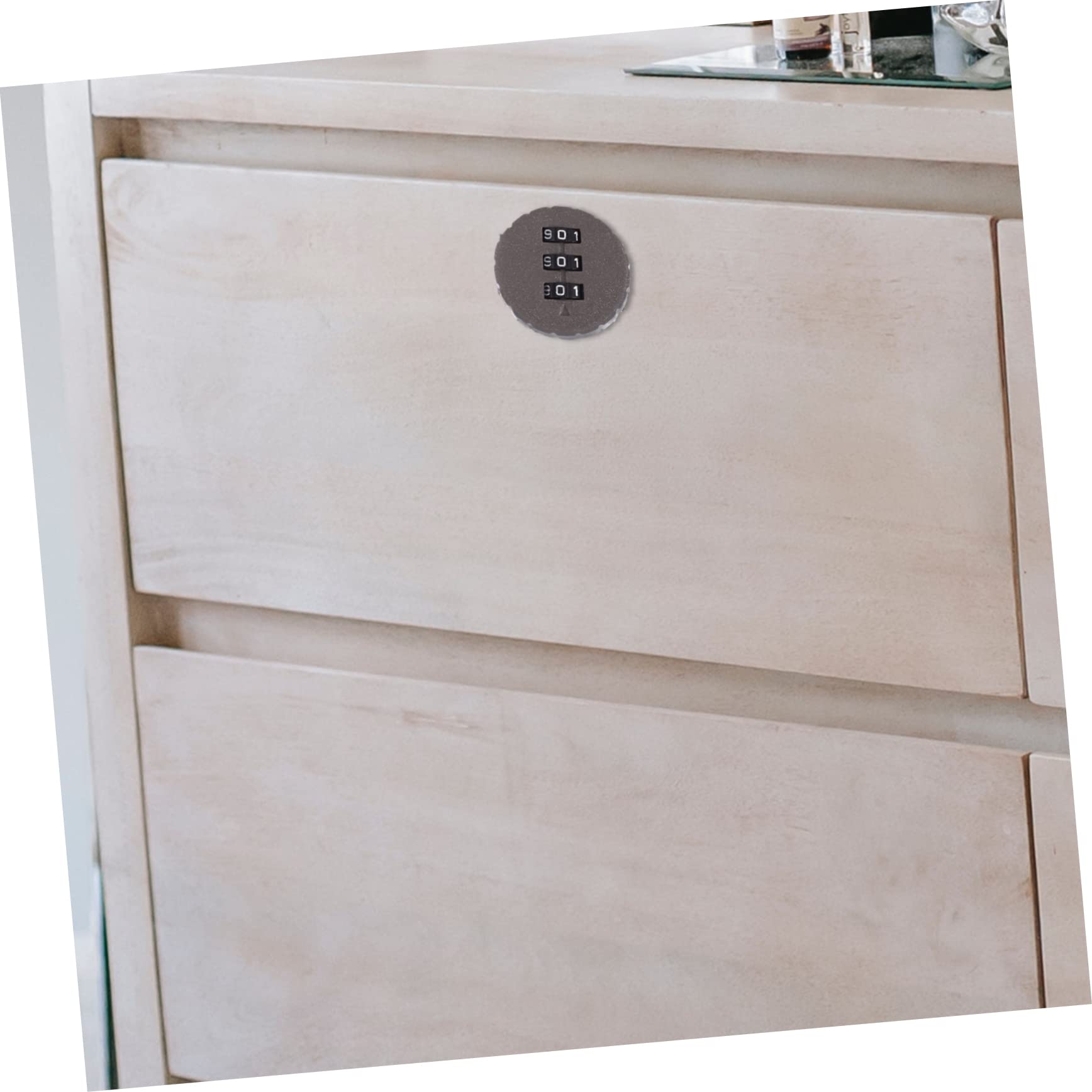 Balacoo Combination Lock Resettable Lock for Desk Drawer Cabinet Design Durable Security Lock Easy Password Change for Home Office Use