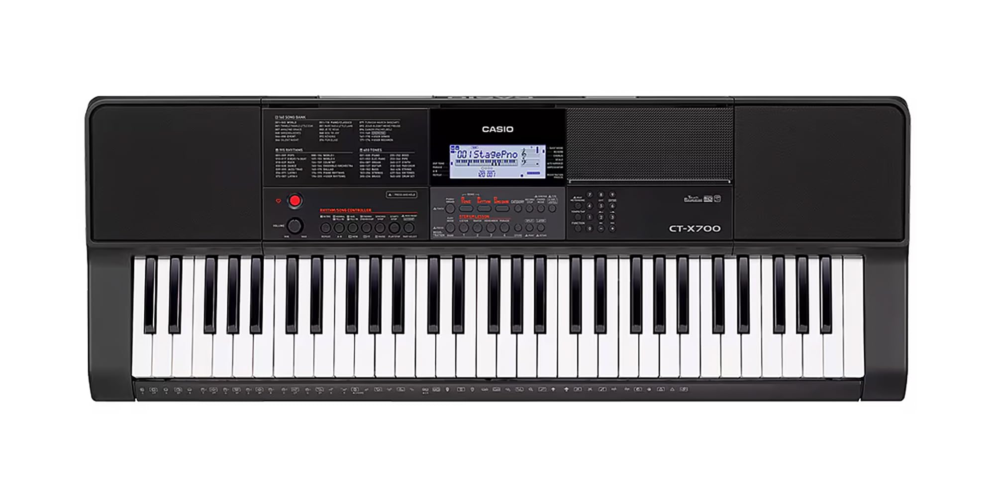 Amazon.com: Casio CT-X700 61-Key Portable Keyboard Bundle with
