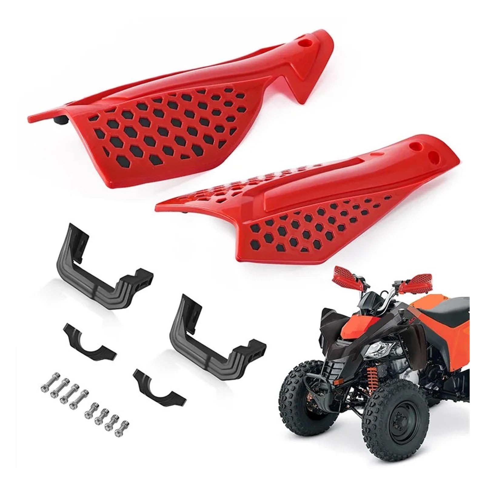 Motocross 22mm Paramani 13 Colori Protezione Manubrio Per Moto Dirt Pit Bike Quad Con Paramani Enduro Manubrio Protezione Paramani
