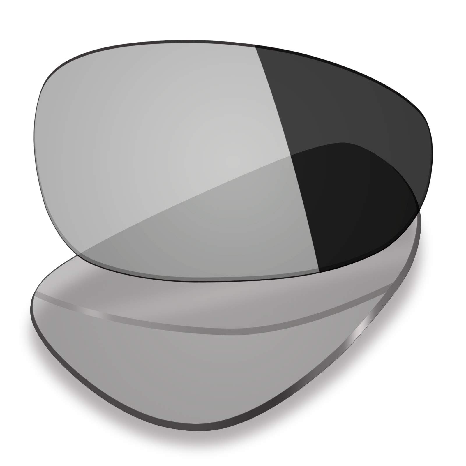 Mryok Polarized Replacement Lenses for Oakley Juliet - Grey Photochromic, Polarized - Grey Photochromic, One Size