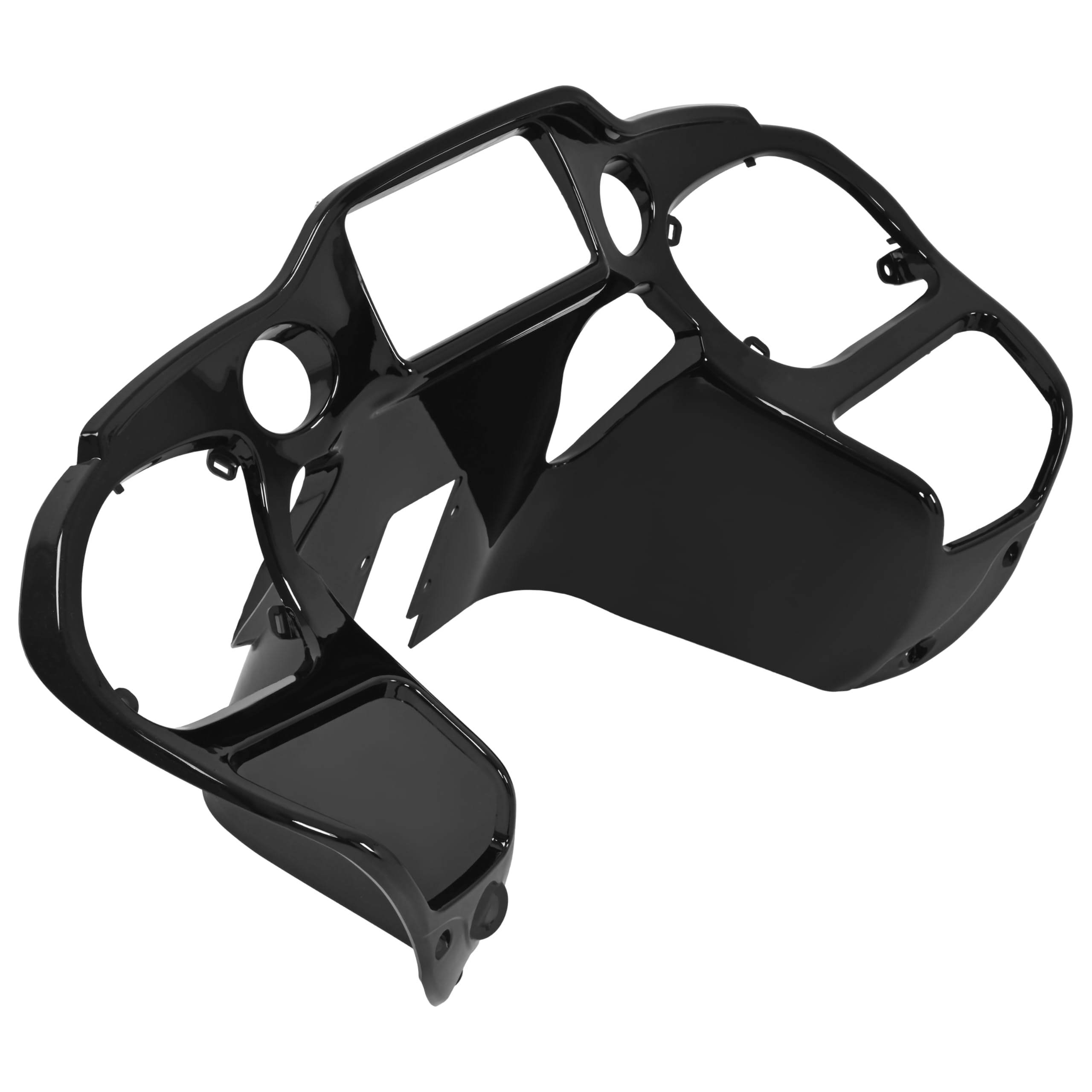 TEBEDI Inner Outer Fairing Air Duct Storage Glove Box Speaker Boxes & Grilles Compatible with 2015-2024 Harley Davidson Road Glide/CVO Road Glide Black Fairing Kit