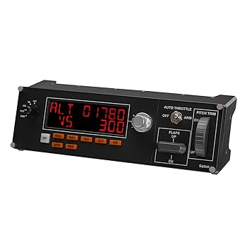 ロジクール　フライトコントローラー　FLIGHT MULTI PANEL Amazon.com: Logitech G USB Pro Flight Multi Panel and Switch