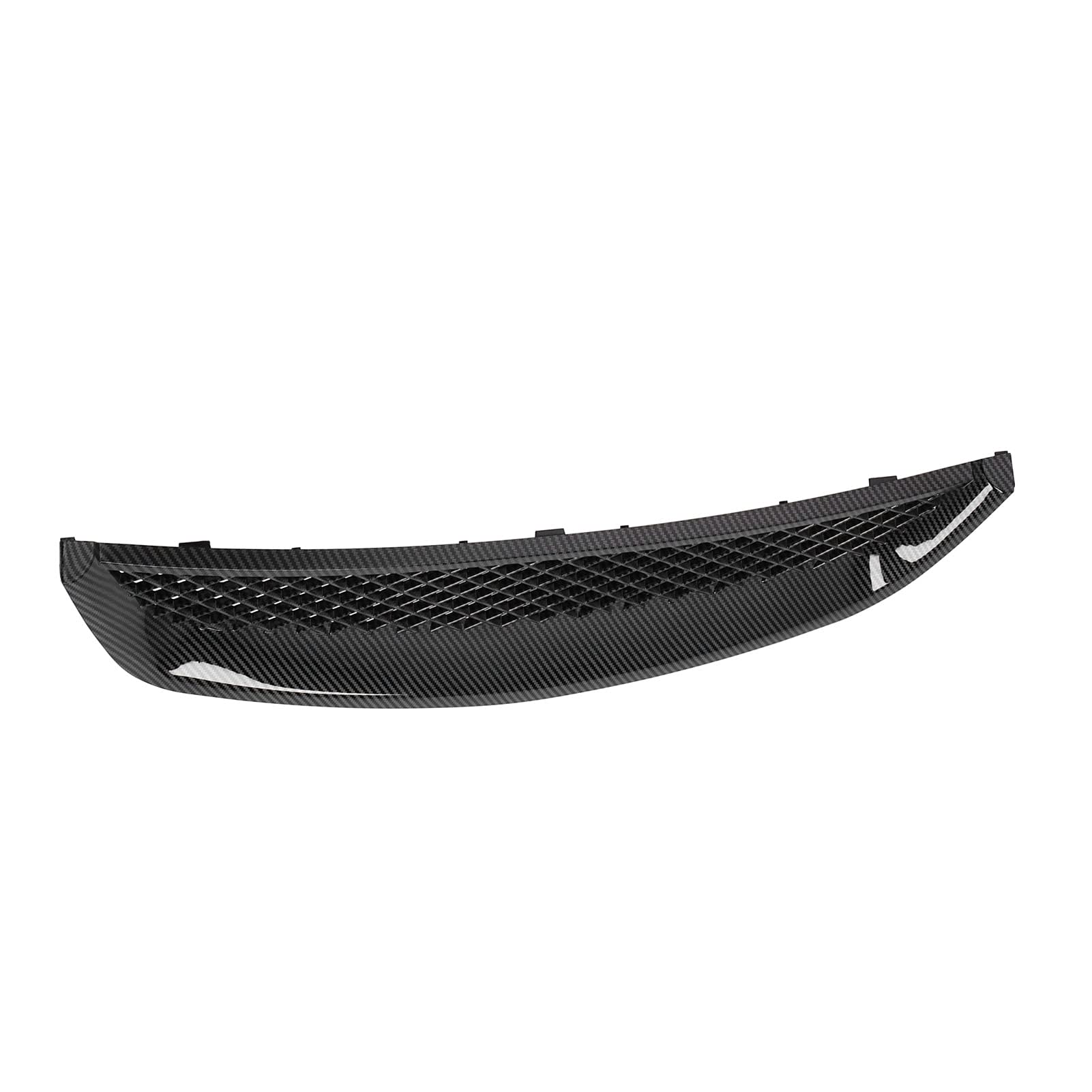 Front Bumper Mesh Grille Carbon Fiber Style Fit for 2/4 Door