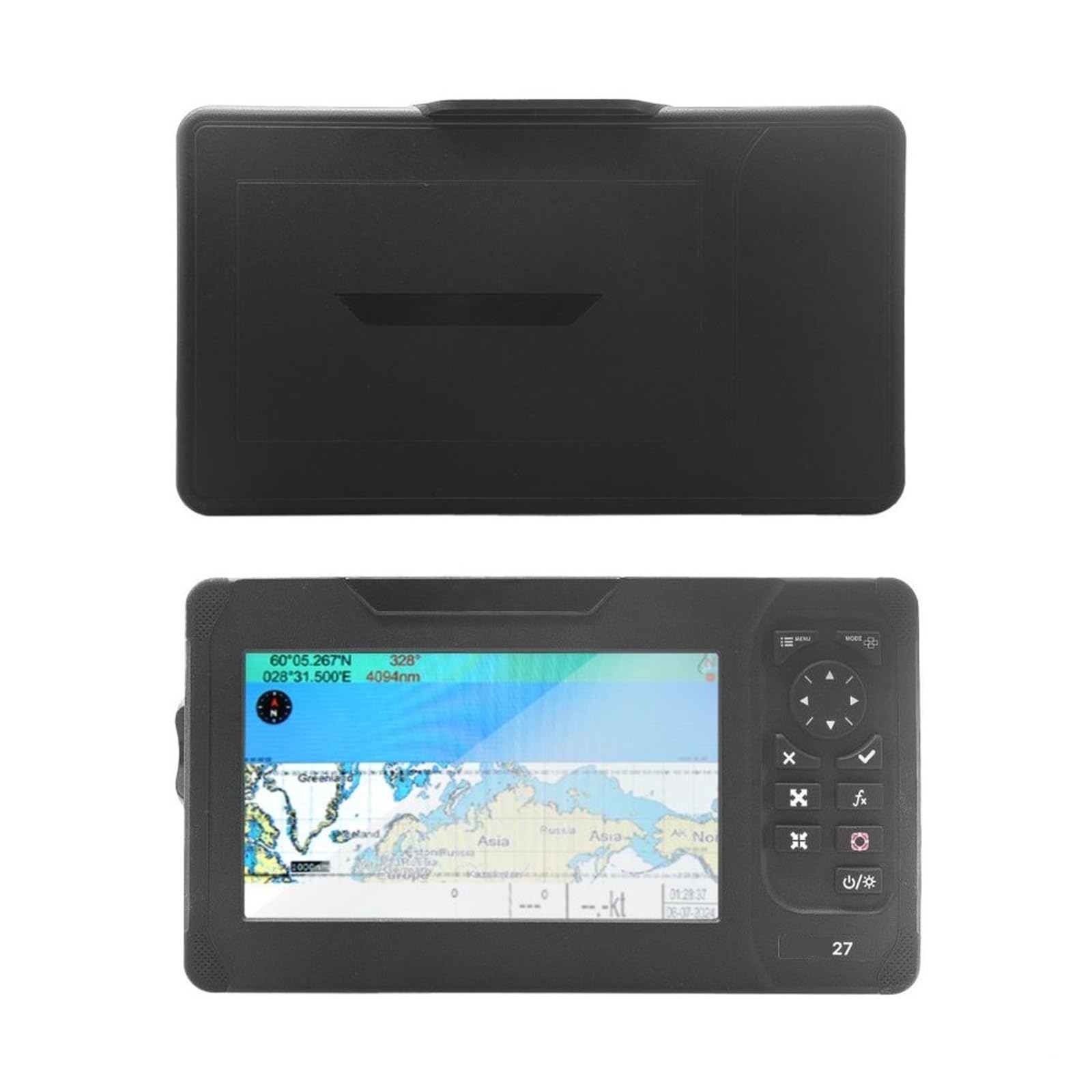 Traceur De Cartes GPS Marin 7 Pouces SBAS Navigateur Localisateur Fonction D'affichage Navire Bateau Navigation PréCise