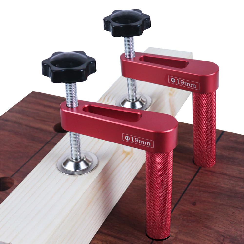 Pince de banc de chien 19 mm en matériaux durables pour établi haut de gamme