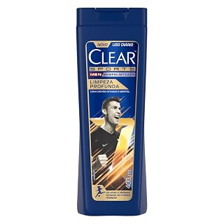 Clear Sports Men Anticaspa Limpeza Profunda — 400 ml