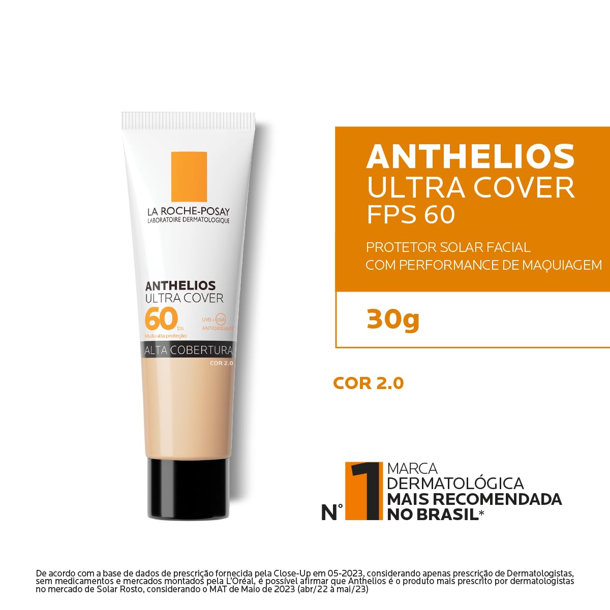 La Roche-Posay, Ultra Cover, Protetor Solar com Cor e Performance de Maquiagem, 12h de cobertura de base em uma única camada, Textura Fluida, Oil free, Toque Seco, FPS60, 30g em promoção! Veja a oferta e mais achadinhos de Proteção Solar 4 Hoje é o melhor dia para comprar La Roche-Posay, Ultra Cover, Protetor Solar com Cor e Performance de Maquiagem, 12h de cobertura de base em uma única camada, Textura Fluida, Oil free, Toque Seco, FPS60, 30g com aquele preço maroto! Promoção! Aproveite a oferta! 4