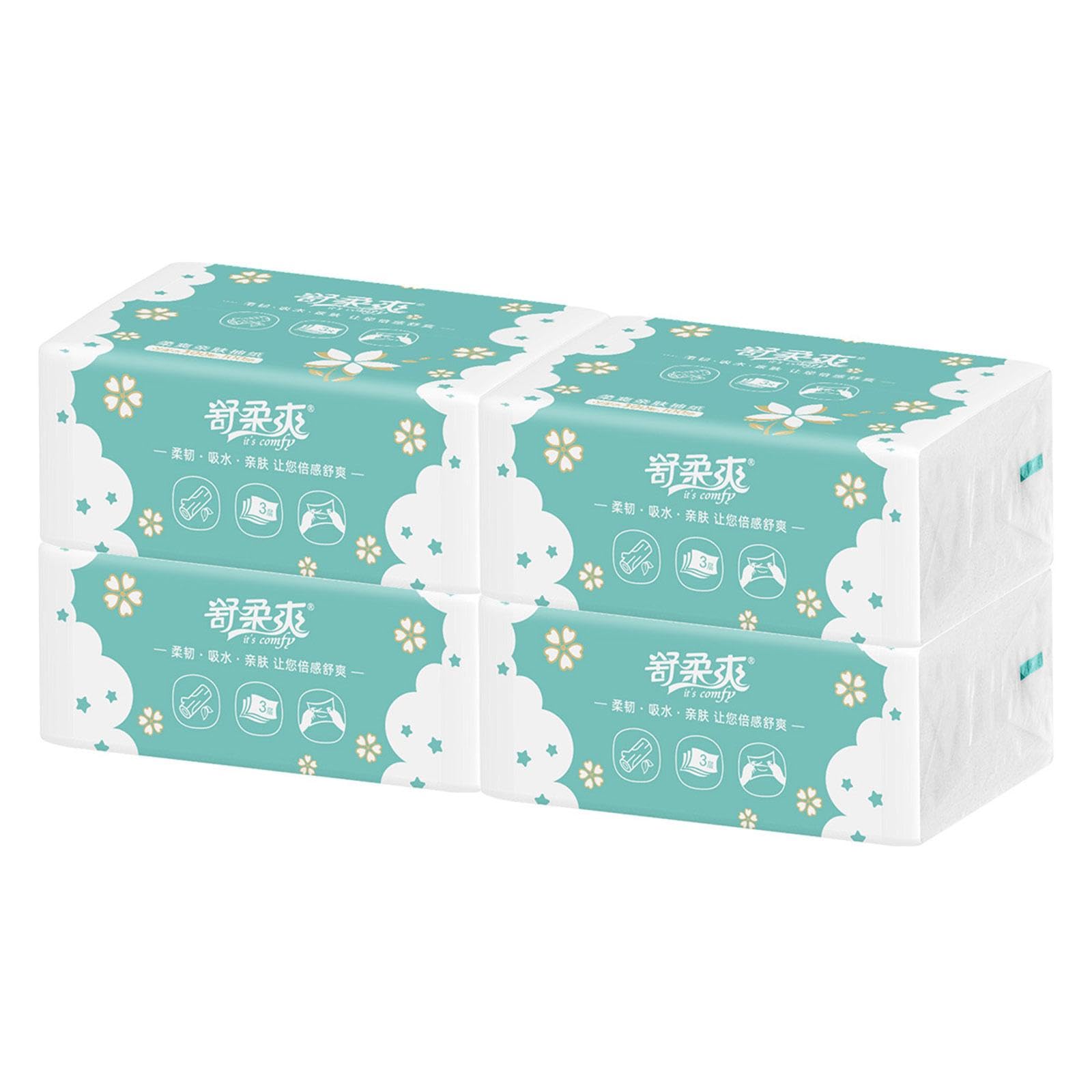 ARTISOUL® 30 Pieces Facial Tissue Packs Family Toilet Paper for Car Restaurant Bedroom | Household Supplies & Cleaning | Paper Products | Facial Tissues 4