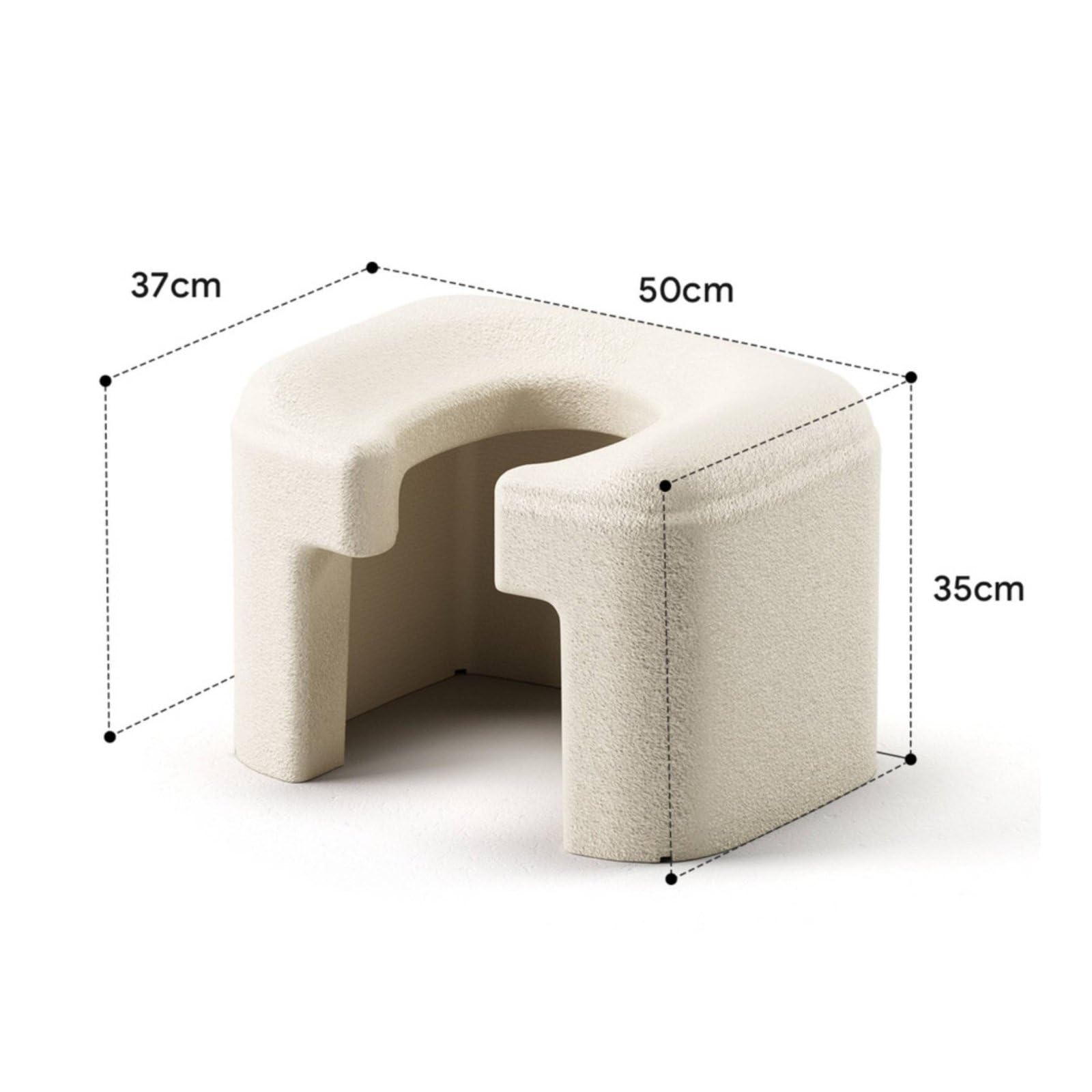Milageto Asiento de Baño Taburete Inodoro Banco Lavabo Banqueta Ergonómica de Polipropileno Ligero Soporte Equilibrado y Fácil de Mover Adecuado para Adultos Mayores y en Casa