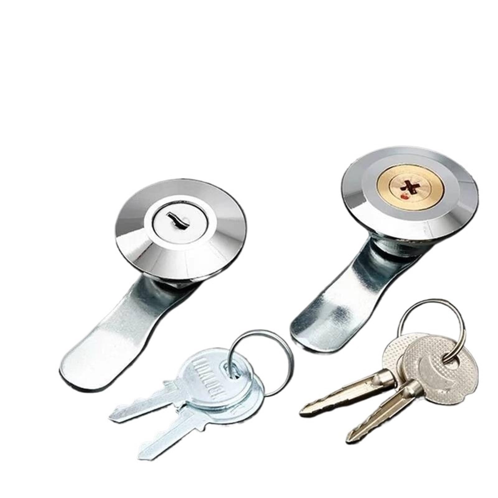 Tjuhgfedcq Waterproof Multi Power Cabinet Door Lock With Key Distribution Box Cylindrical Tongue Locks Cross Copper Core Independent 5Pcs
