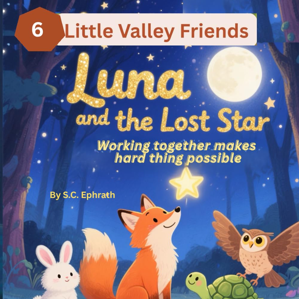 Luna and the Lost Star: Working together makes hard things possible. (Little Valley Friends)