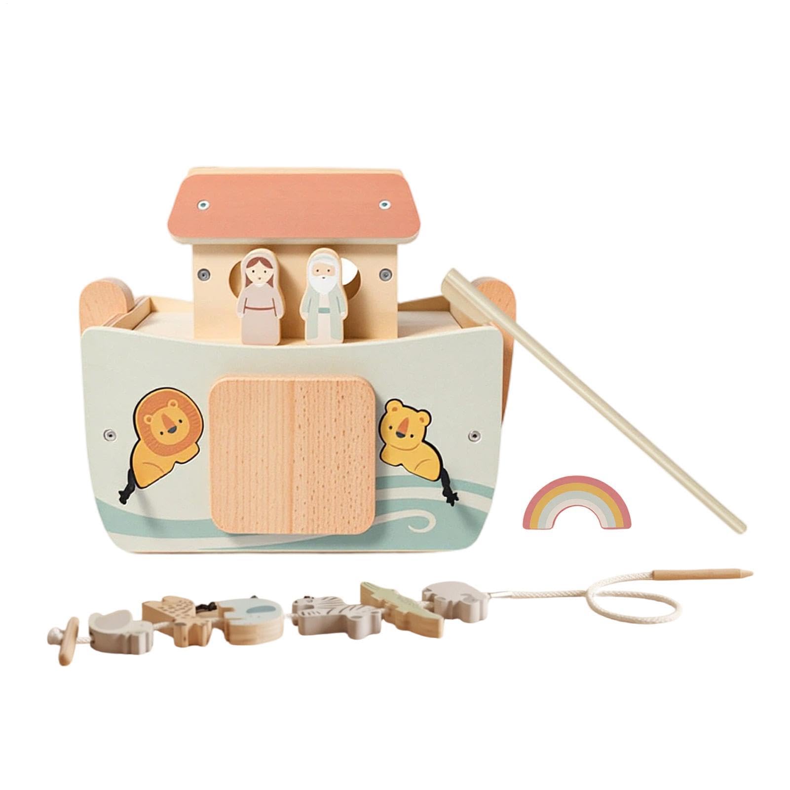 Juguete Clasificador De Formas 5 En 1 Madera Para Motricidad Fina Educativo | Juguete Para Emparejar Colores Y Formas Animales Para Niños Niñas Preescolar Kindergarten Sala Juegos