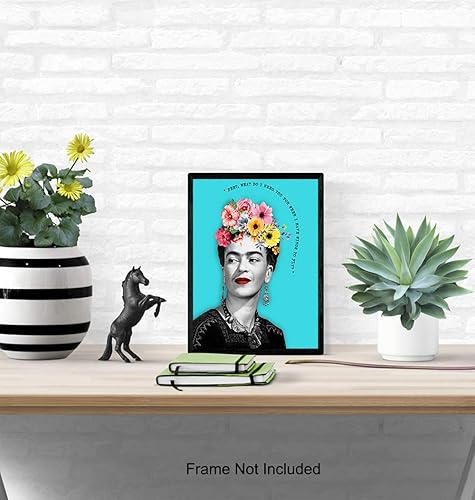 Miniatura 4 de Wall Art Poster Print - 8x10 Modern Art Motivational Quote for Bedroom, Bathroom, Bath, Home Office - Inspirational Pop Art - Unframed