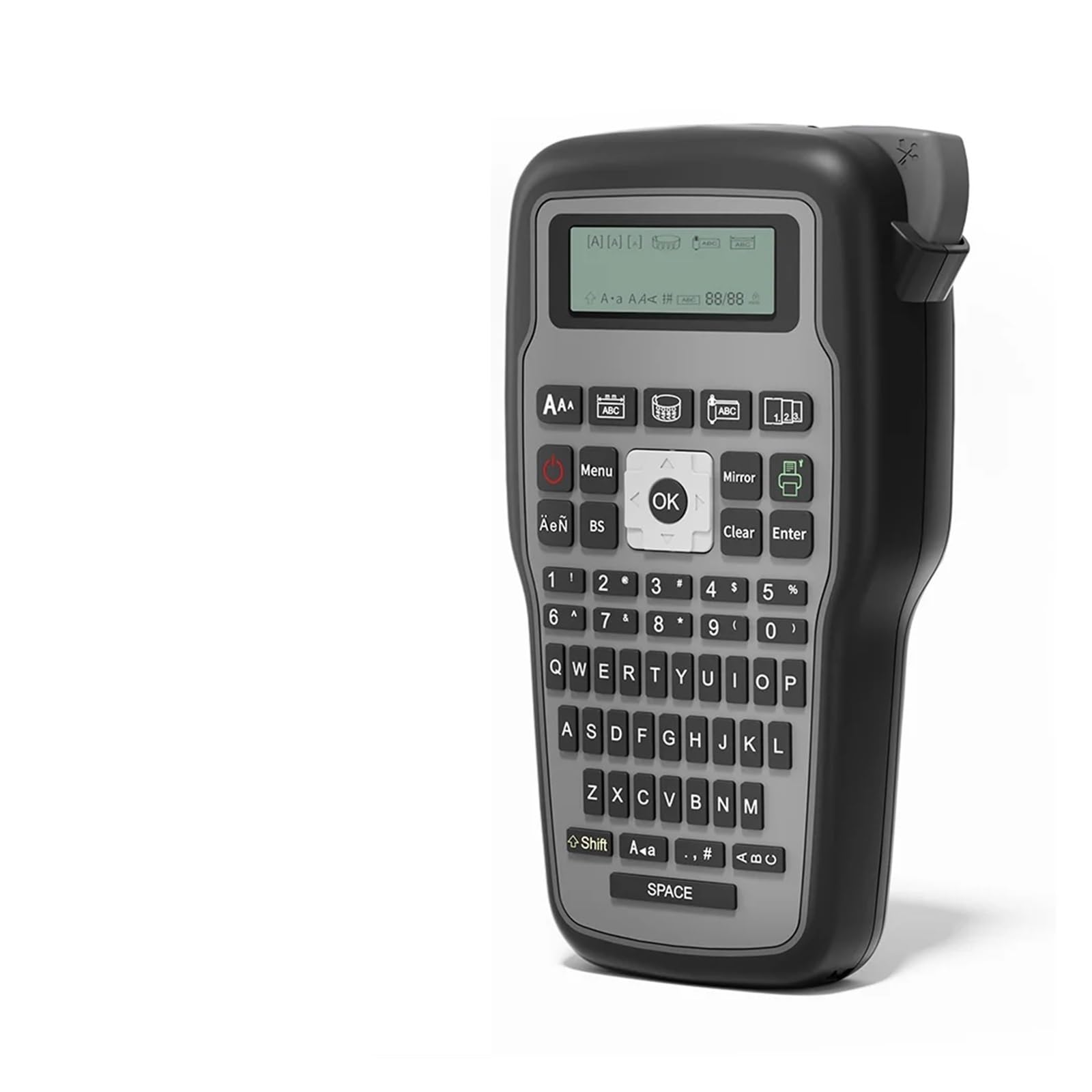 Etichettatrice Stampante industriale portatile portatile con tastiera QWERTY per casa ufficio cucina