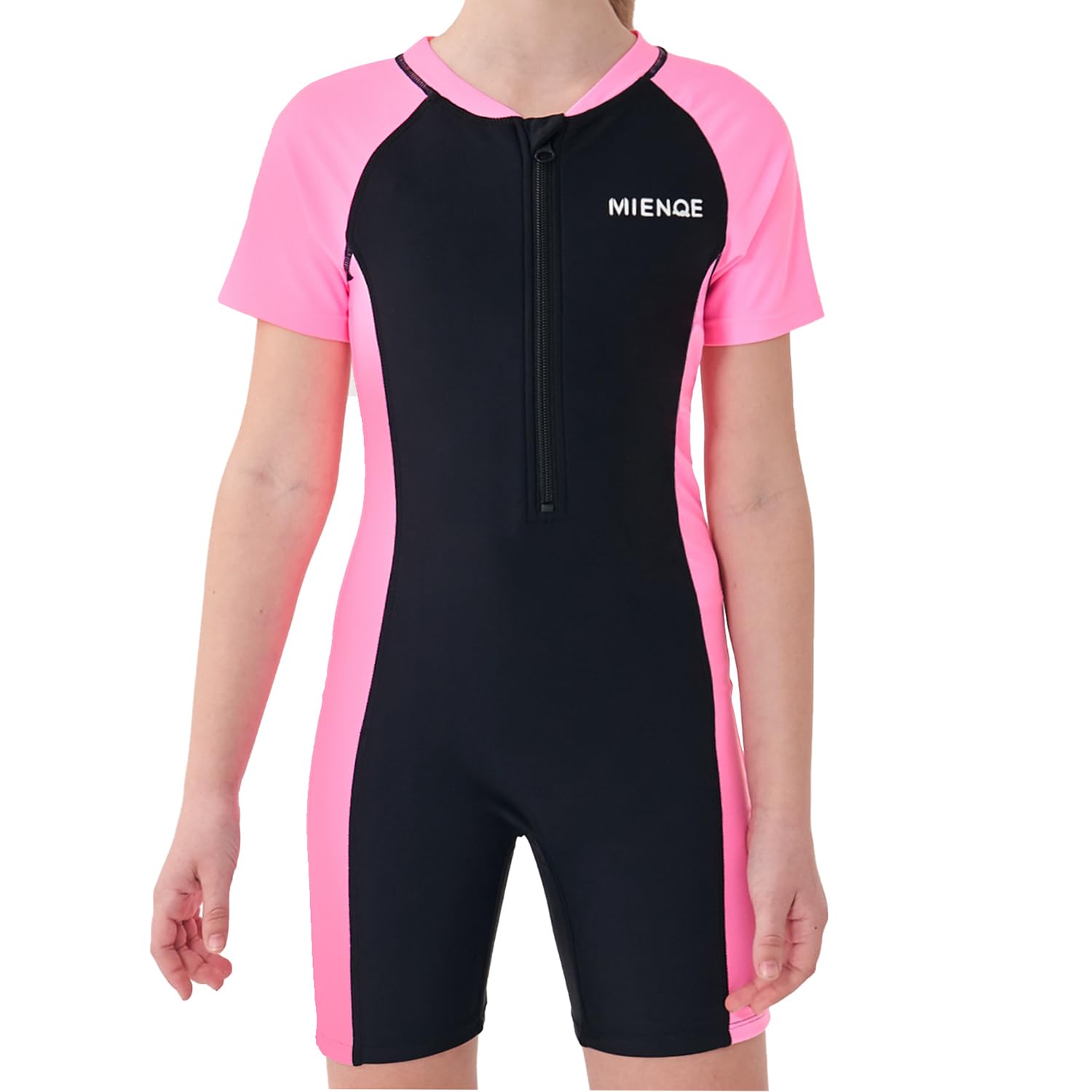 Teen Girls One Piece Swimsuit Kid Swimsuit Girls Water Sport Short Swimsuit UPF 50+ Sun Protection Bathing Suits