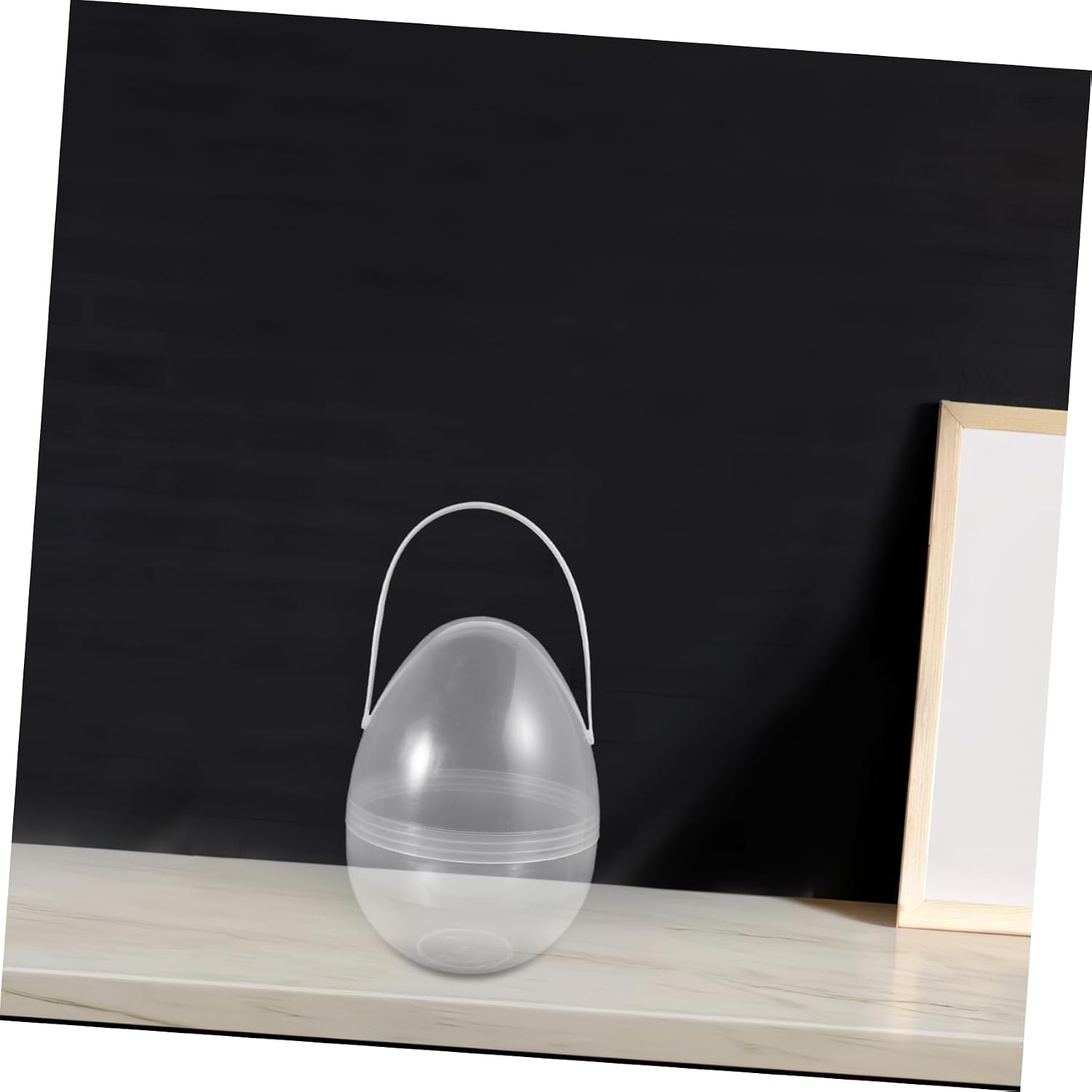 Ciieeo Portable Easter Egg Display Box Openable Storage Container Plastic Christmas Balls Easter Egg Balls