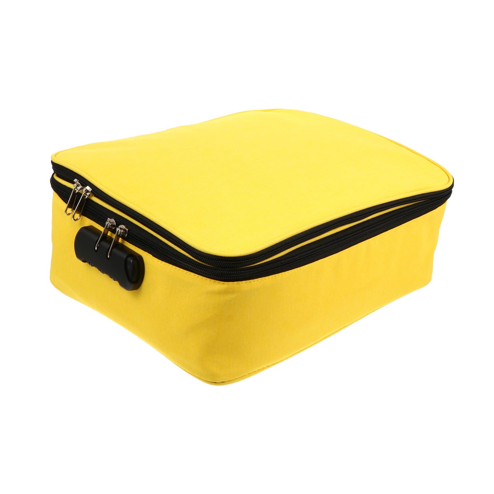 1pezzi Capacità Pouch Multifunzionale Per Documenti e Carte Con Serratura Astuccio Materiale Resistente Per Uso Quotidiano e Viaggi