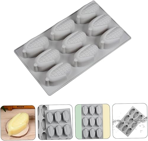 Miniatura 4 de KICHOUSE Silicone Chocolate Mold Molde De Para Resina Cookie Mold Corn Candy Mold Silicone Mold Cute Silicone Candy Mold Candy Baking Mold Candy