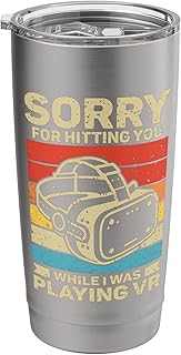 VR Gamer Virtual Reality Gaming Stainless Steel Insulated Tumbler