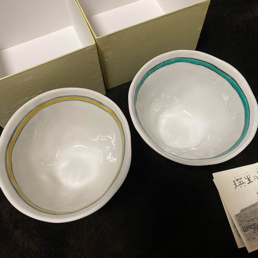 九谷焼　瑛生作　茶碗 Amazon.co.jp: 九谷美陶園 茶碗 飯碗 お茶碗 小鉢 皿 九谷焼