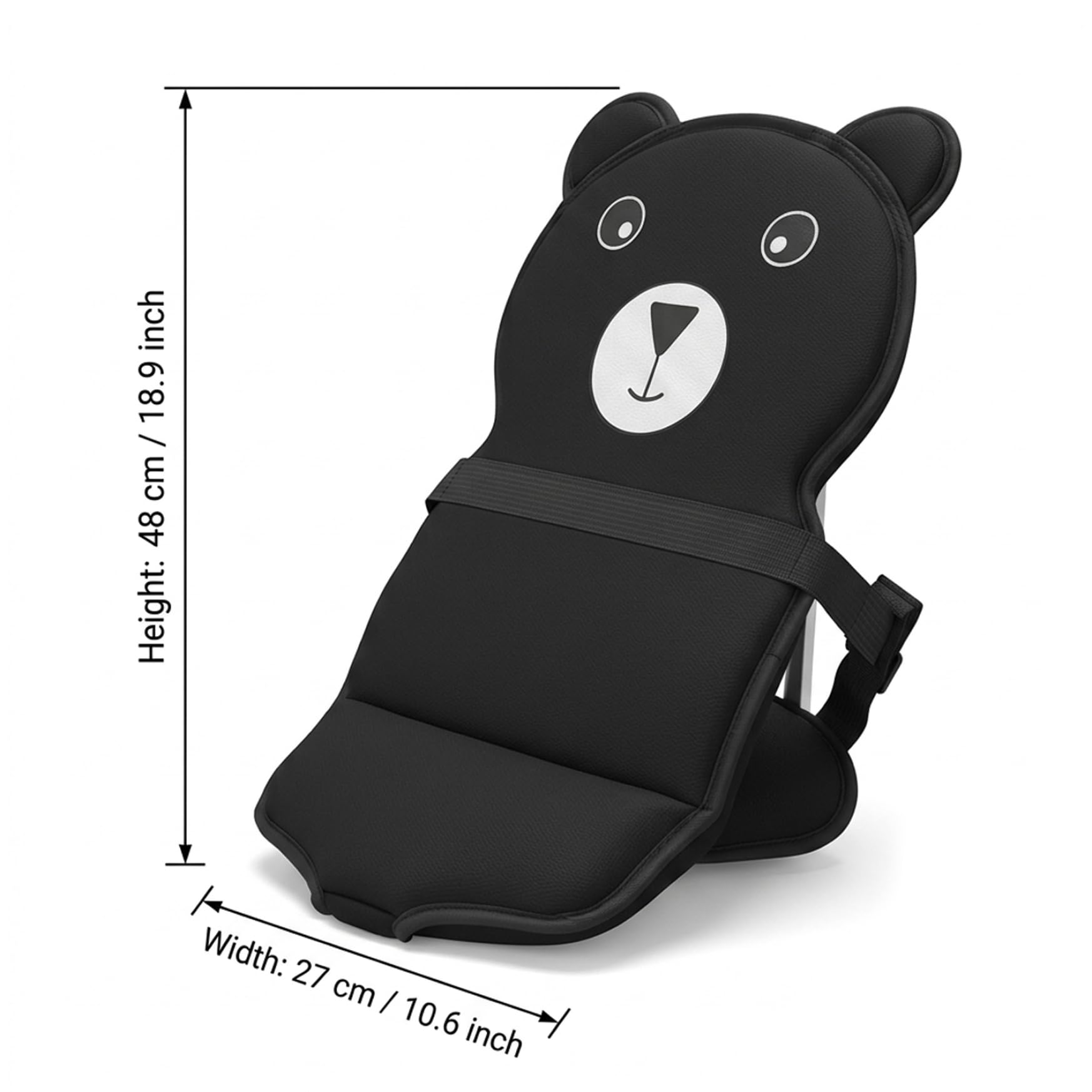 Siège de Bagage pour Enfants Cartoon Bear avec Sangle de sécurité - Siège Valise Essentiel Voyage pour Tout-Petits pour Les Voyages en Famille