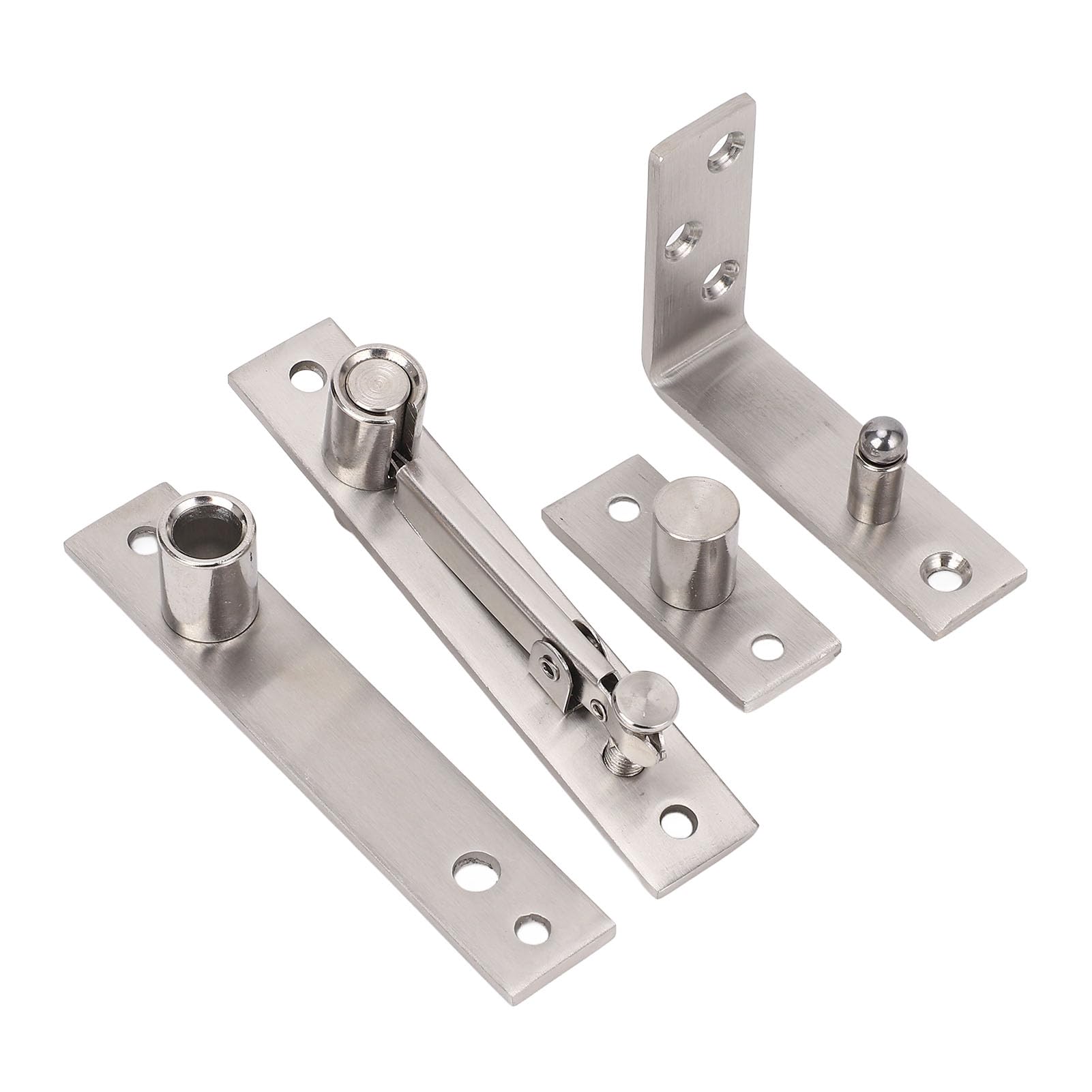 TYTOGE Door Pivot Hinge 180 Degree Rotation 300LBS Load Bearing Concealed Door Pivot Hinge with Buffer Bead for Bookshelves