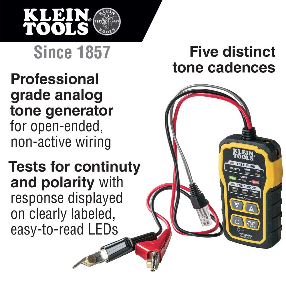 Klein Tools ET450 Kit avanzado de localizador de circuito y trazador de cables y trazador de