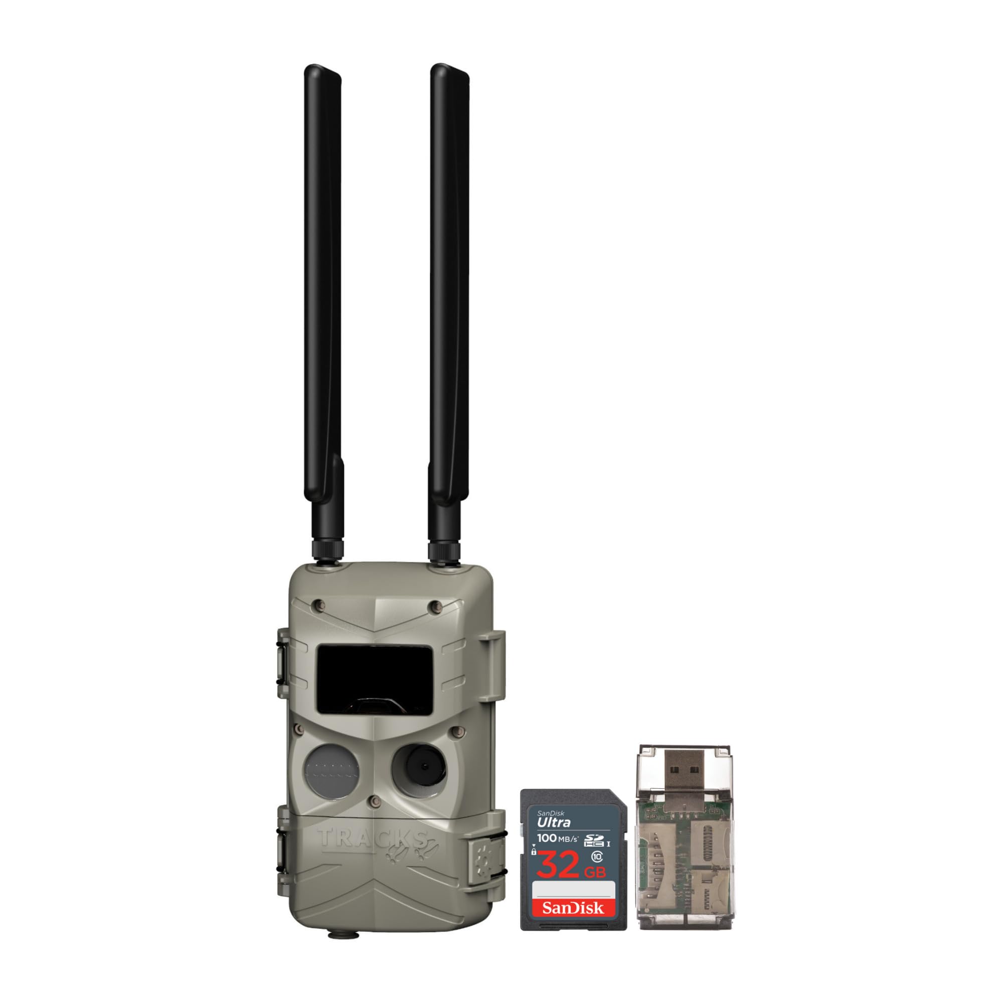 Cuddeback Tracks Cellular Low-Glow Camera - Remote Wildlife Monitoring & Surveillance Trail Cam for Hunters & Nature Enthusiasts Bundle with 32GB Memory Card and Card Reader (3 Items)-image-33