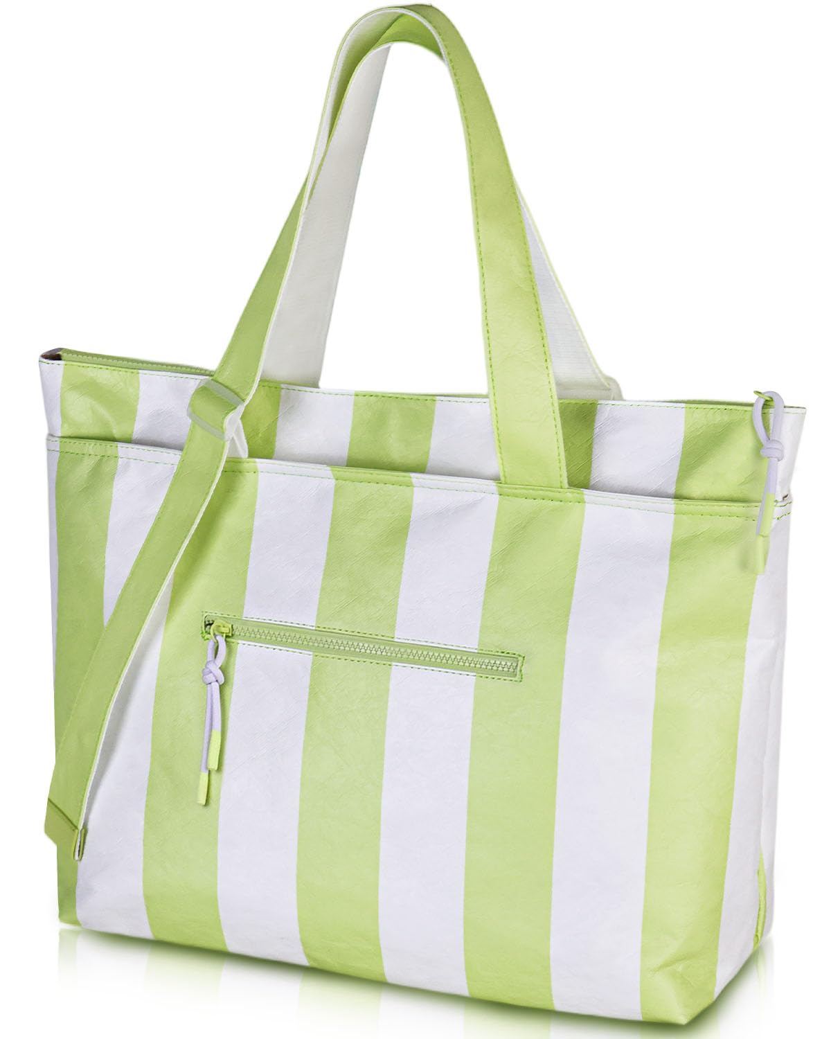 HOMESPON Große Wasserdichte Strandtasche mit Reißverschluss