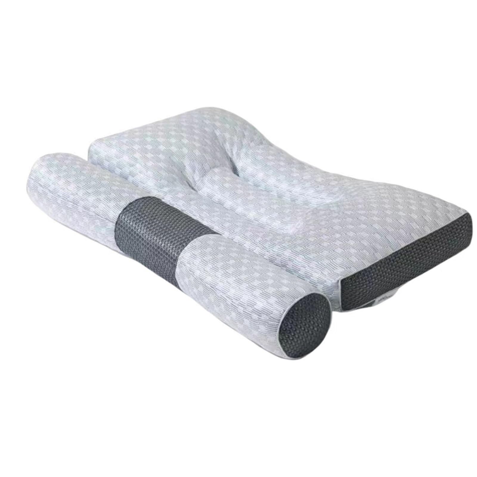 Pillow For Sleep Apnea, Orthopedic Deep Pillows, Ease, Ergonomic For Neck And Shoulder, For Side, Back, Stomach Sleepers