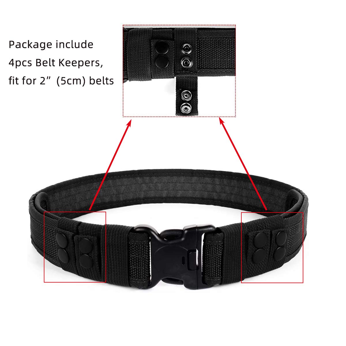 Cintura Tattica LUUFAN - Cinghia Molle Di Sicurezza Militare Per Attivit&agrave; Outdoor