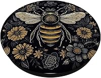 Vista 2 de PopSockets PopGrip intercambiables con diseño de abejorros y abejorros de abeja