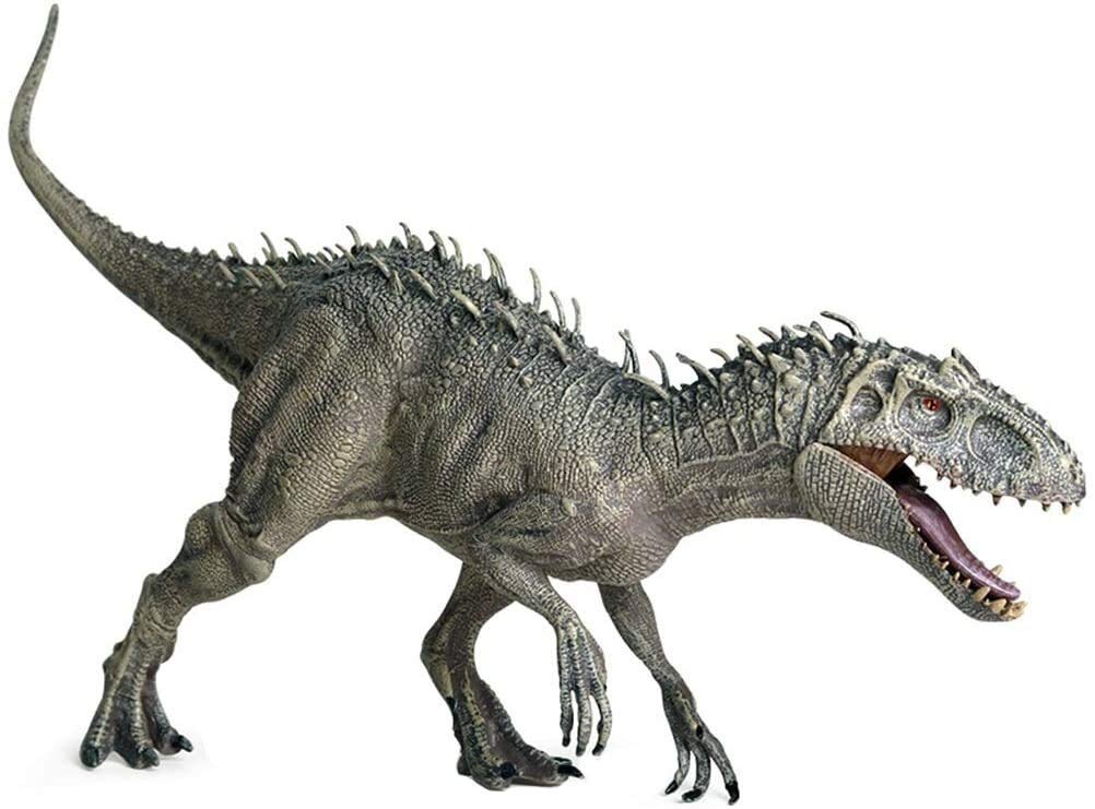 FANPING Tyrannosaurus Rex Dinosaur Model, Simulation Plastic Jurassic Indominus Rex Action Figures Open Mouth Dinosaur World Animals Model Kid Toy Gift Favor Collectors, 34 * 18 * 8cm