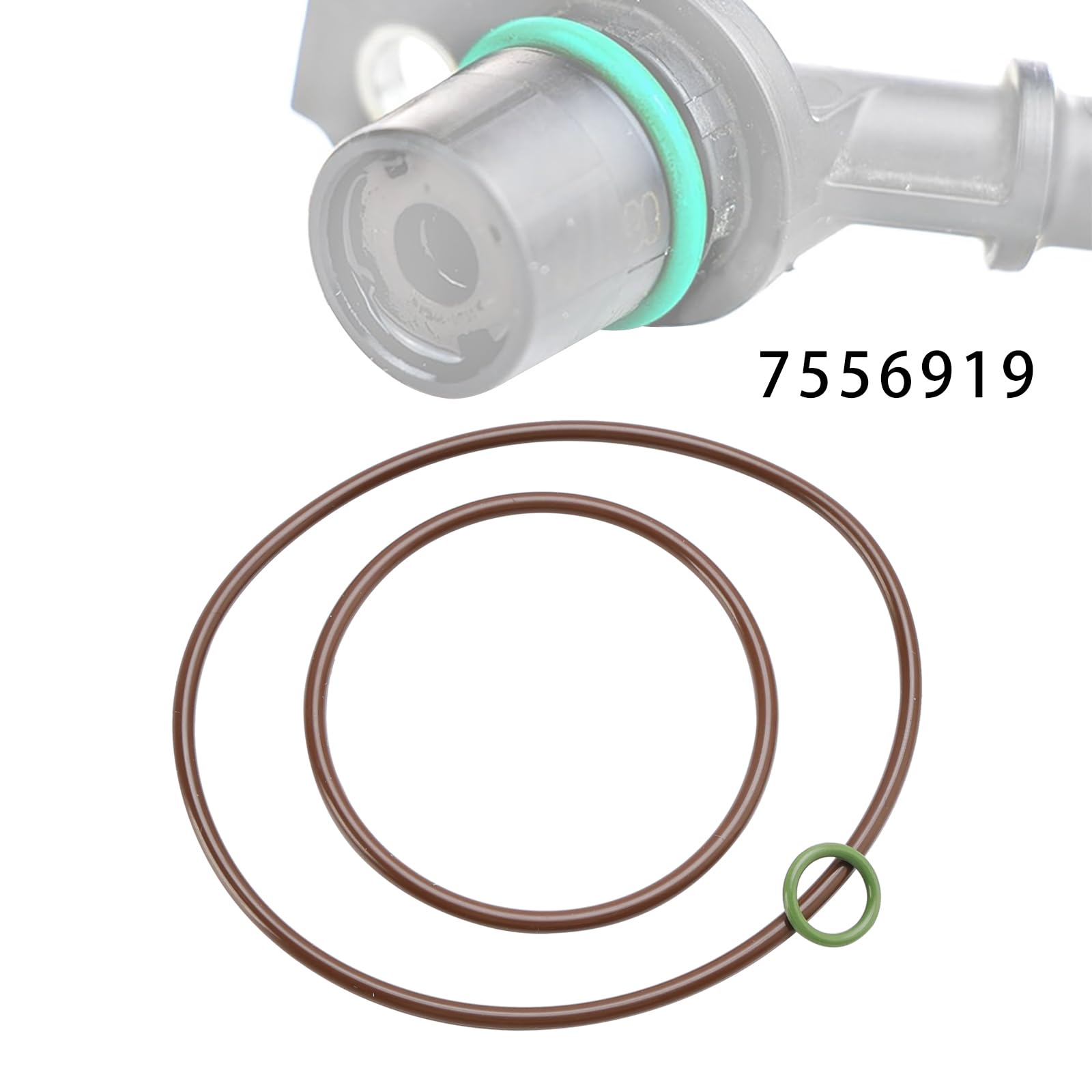 Topteng Vacuum Pump Reseal Rebuild Kit 7556919 Gasket Adatto per Mini Cooper 1.6L 1.6T N12 N14