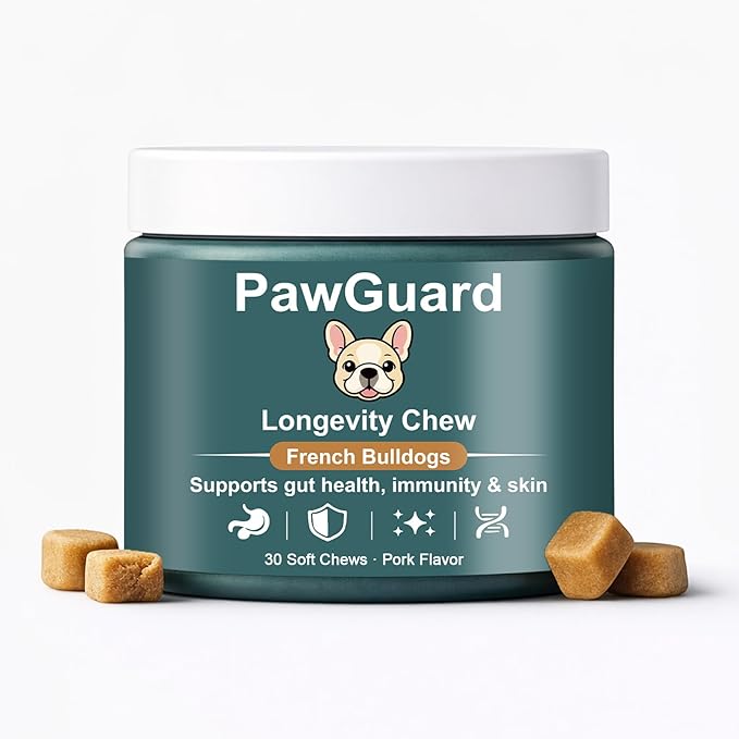 PawGuard Longevity Chews for French Bulldogs: Tailoring Health Supplements for Your Pet