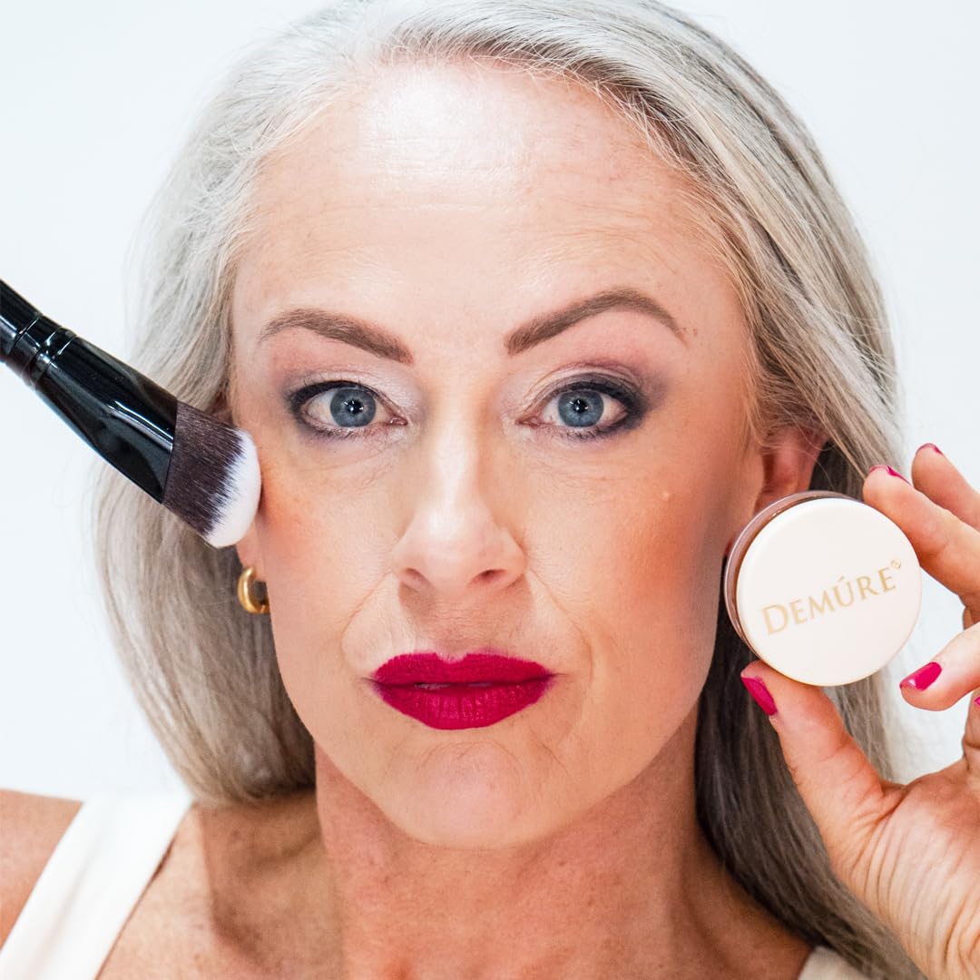 Demure Mineral Blush Makeup (Go Bronze), Loose Powder, Professional Quality, Cruelty Free Powder By Demure - Image 2