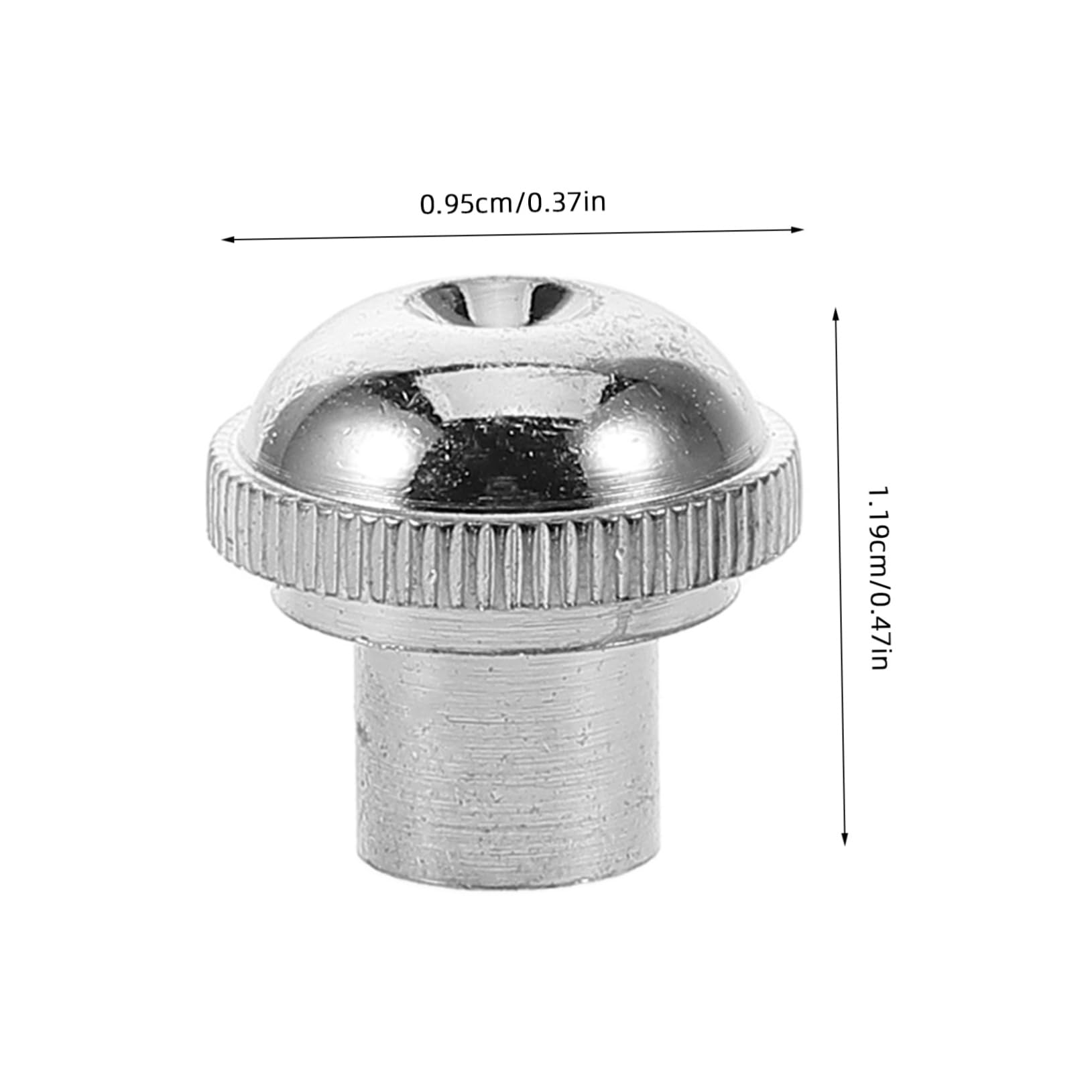 Toddmomy Head Screw End Cap Aluminum Alloy Lid Cover Perfect Fit for Flute Repair Tools