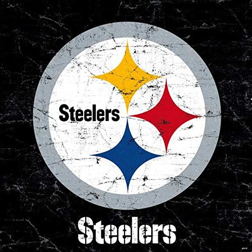 Skinit Decal Gaming Skin Compatible with PS4 Pro Console and Controller Bundle - Officially Licensed NFL Pittsburgh Steelers Distressed Design
