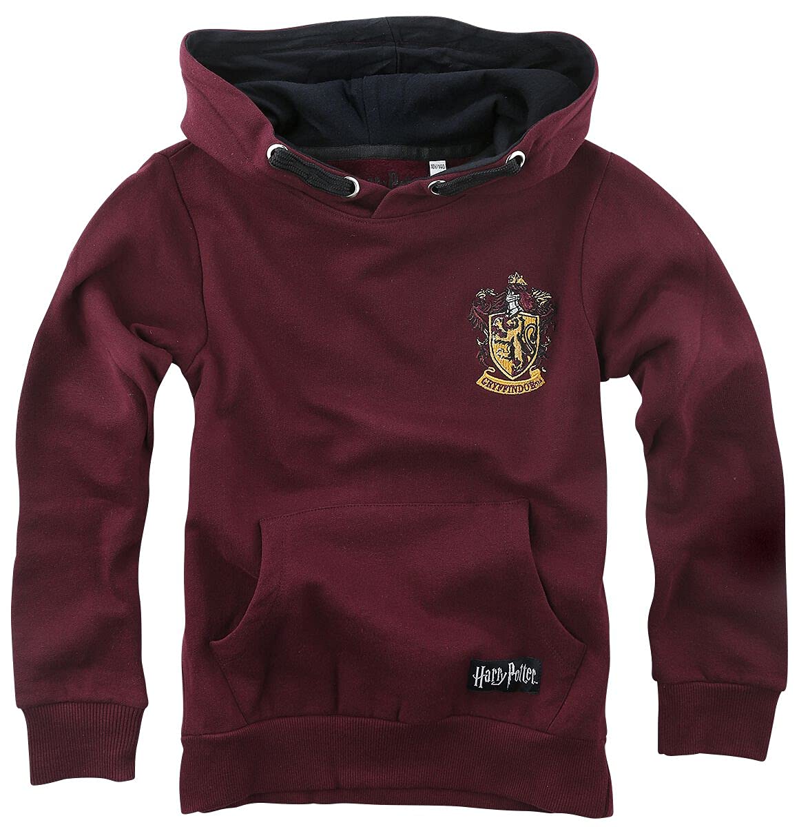 Harry Potter Kids - Gryffindor Unisex Kapuzenpullover Bordeaux
