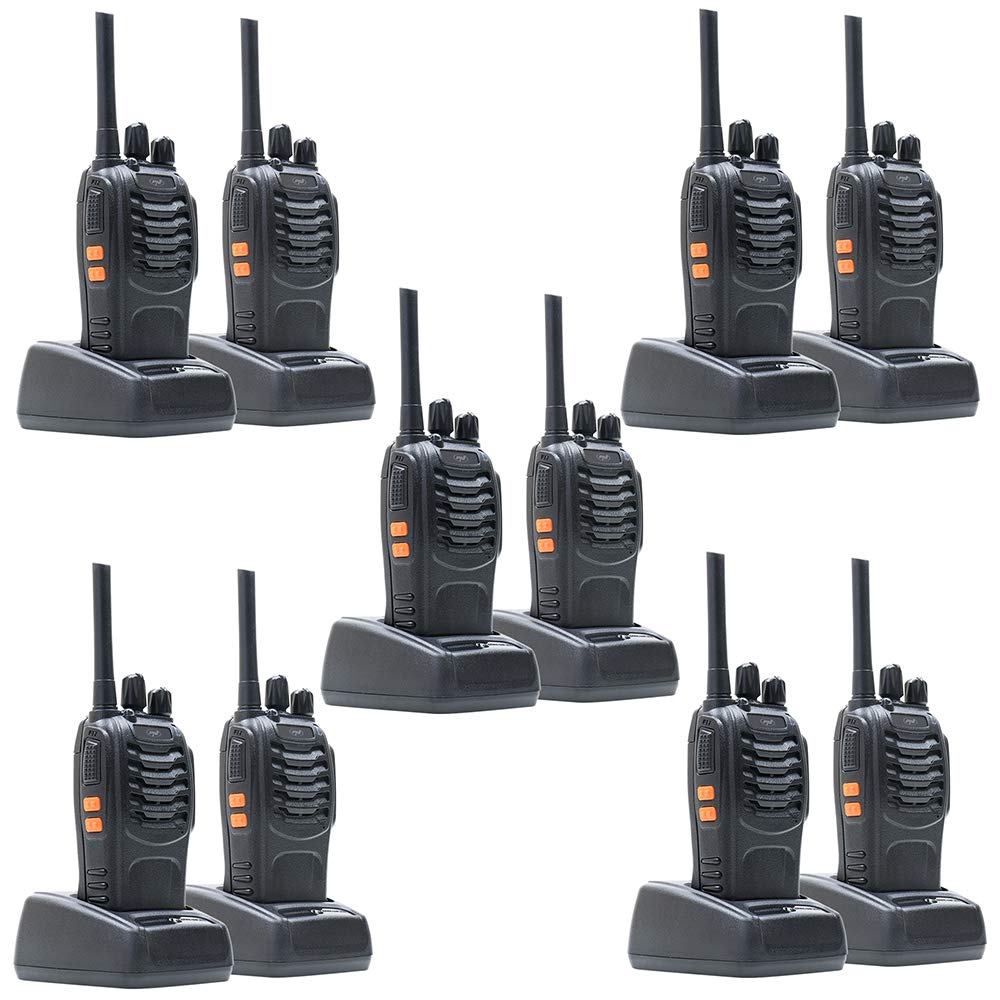 Zestaw 10 radioodbiorników przenośnych PNI PMR R40 PRO Piles, chargeurs et écouteurs inclus