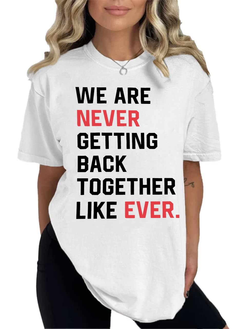 A Lot Going On at The Moment T Shirt Oversized Country Music Concert for Women Loose Nashville Music Lover Shirts