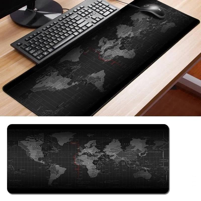 large gaming mouse pad 31.5 x 11.8 inch | extended desk mat for keyboard & mouse | smooth surface computer desk pad with anti-slip rubber base | laptop, pc gaming & office accessories