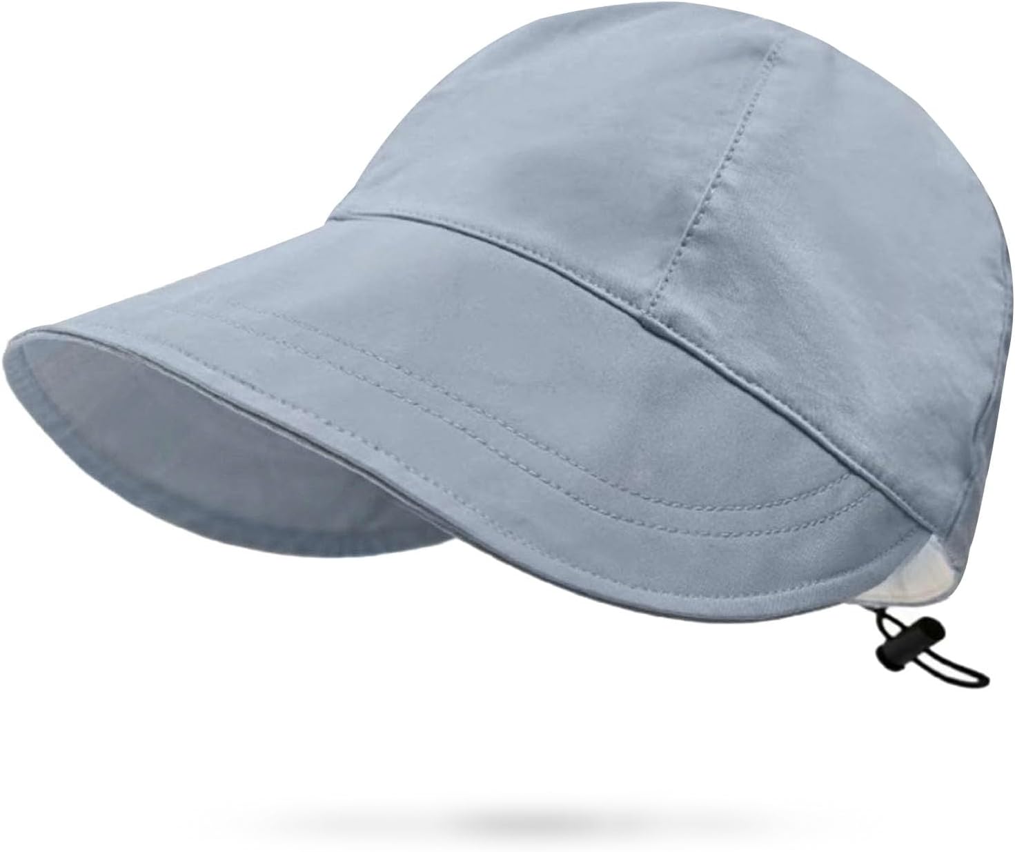 Sombrero de sol para mujer con ala ancha y protección UV