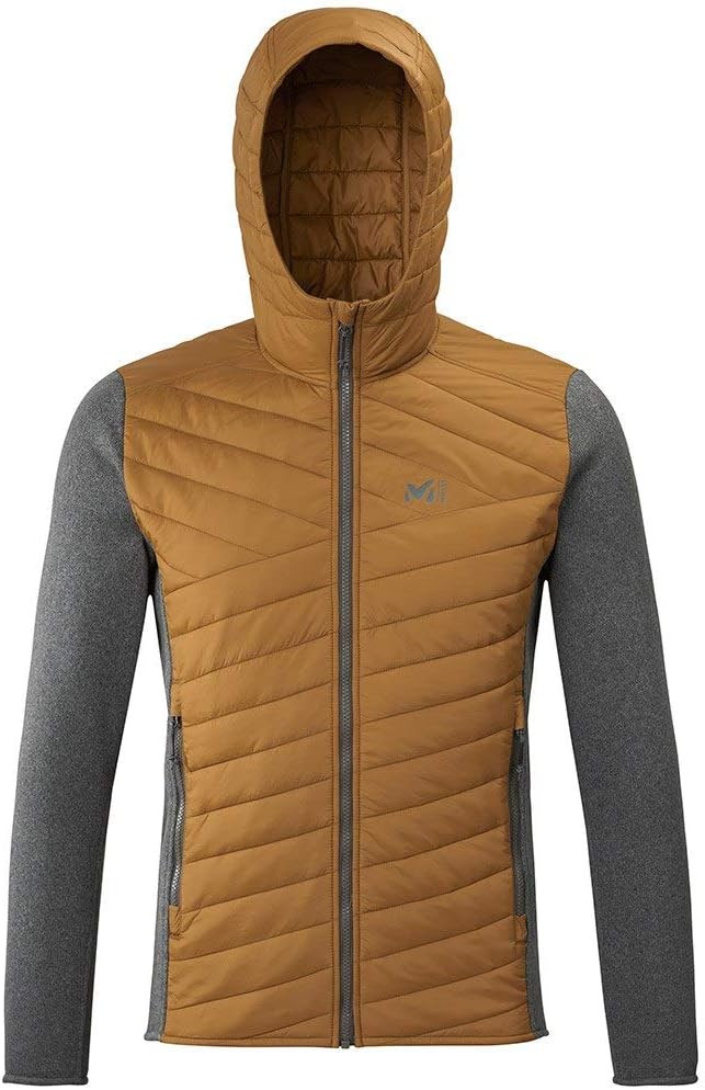 MILLET Men's Hickory Hybrid Hd Fleece jacket M Urban Chic/Hamilton